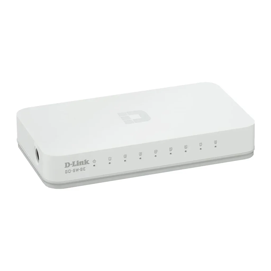 Комутатор мережевий D-Link GO-SW-8E