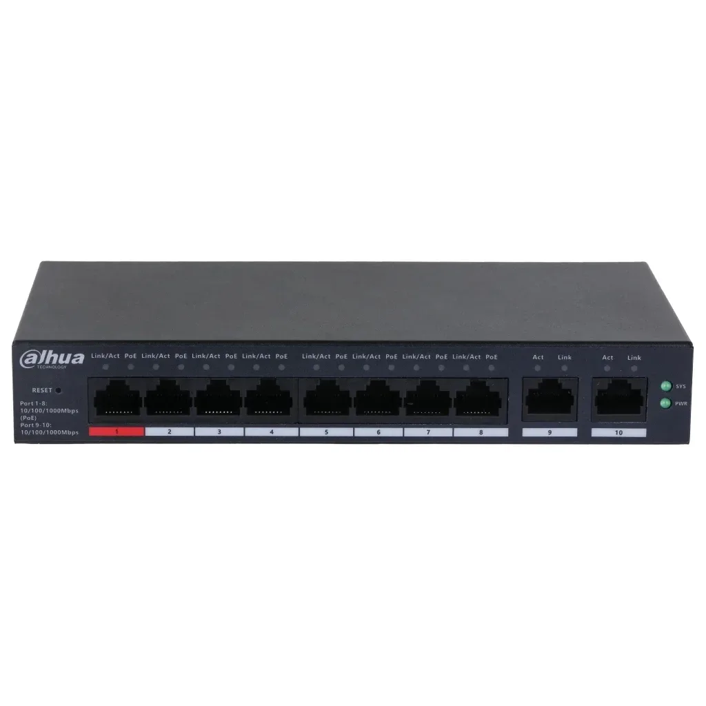 Комутатор мережевий Dahua DH-CS4010-8GT-110