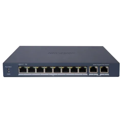 Комутатор мережевий Hikvision DS-3E1510P-EIV2