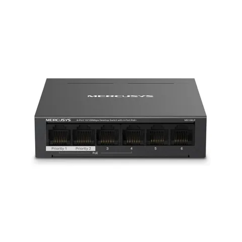 Комутатор мережевий Mercusys MS106LP