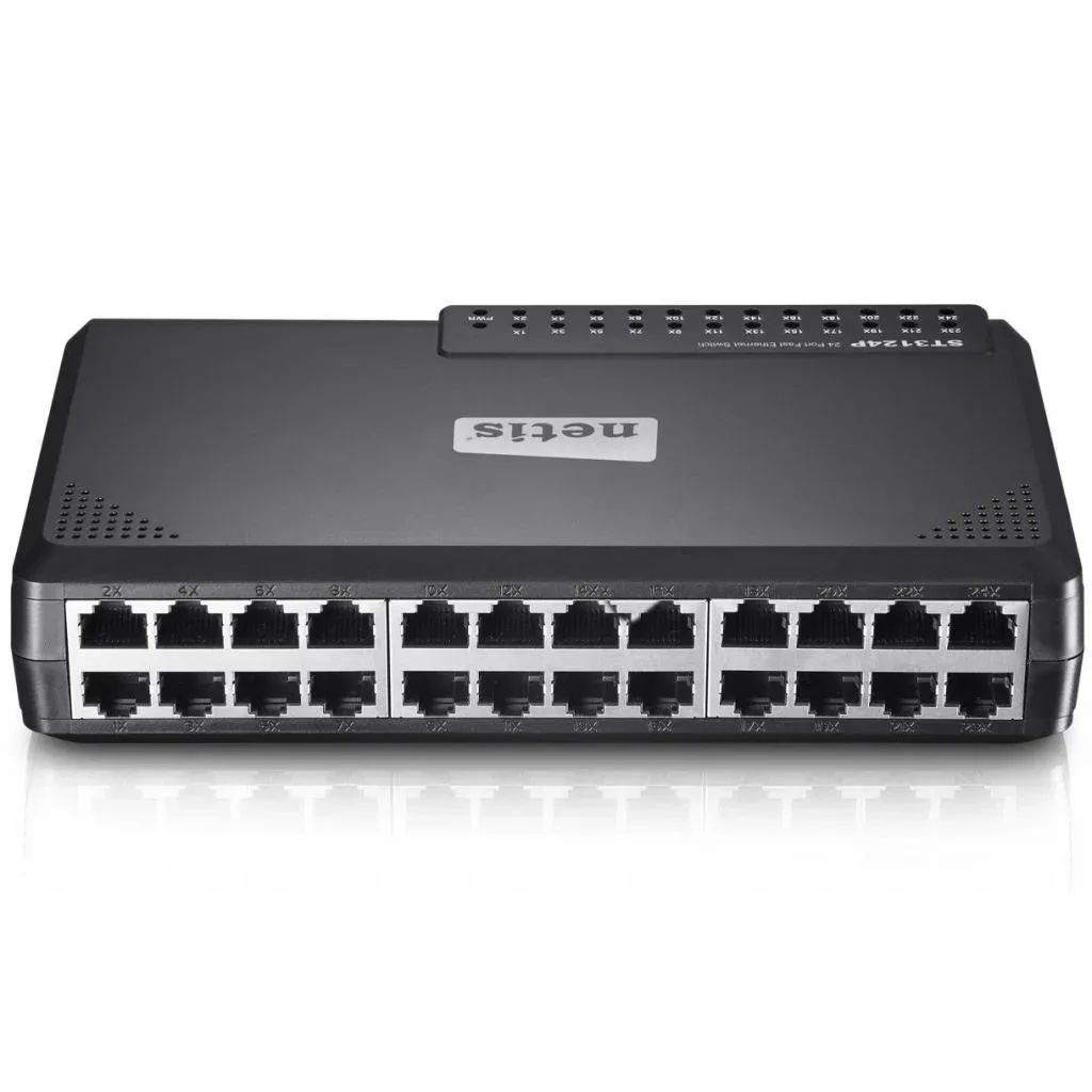 Комутатор мережевий Netis ST3124P