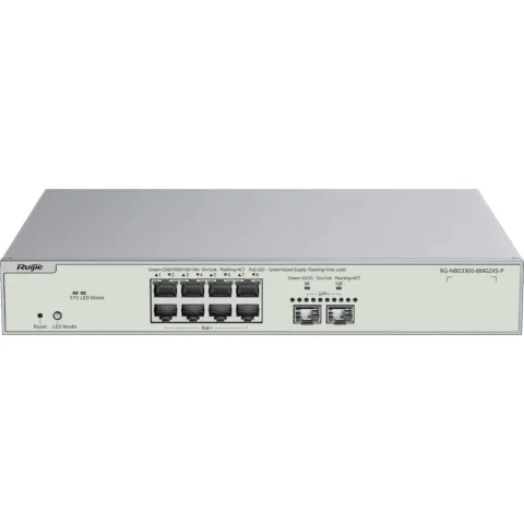 Комутатор мережевий Ruijie Networks RG-NBS3300-8MG2XS-P