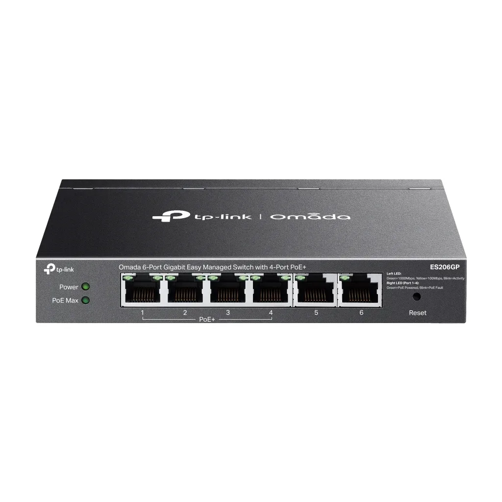 Комутатор мережевий TP-Link ES206GP