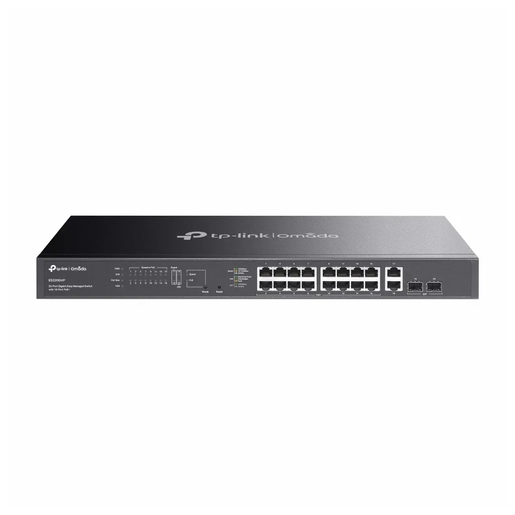 Комутатор мережевий TP-Link ES220GMP
