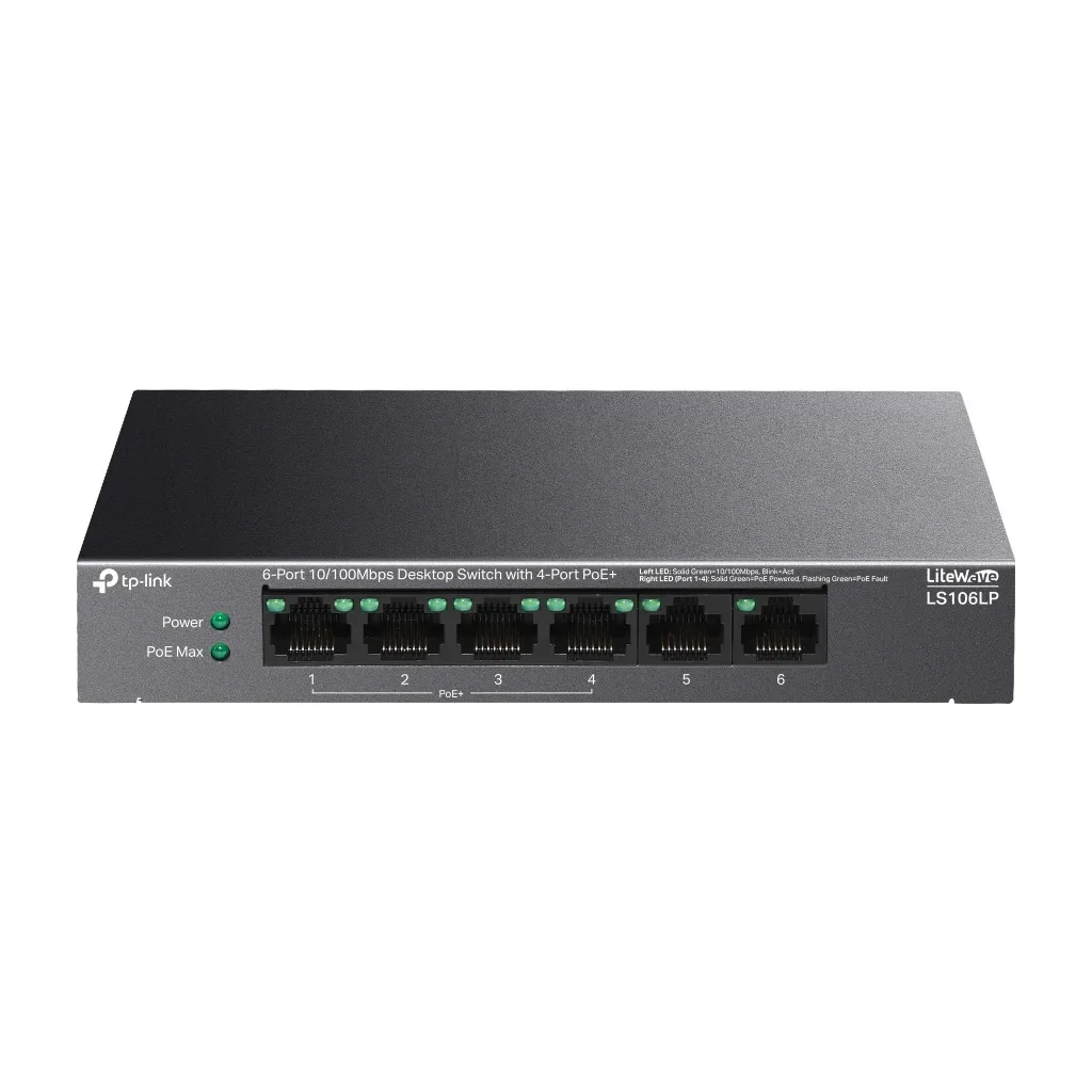 Комутатор мережевий TP-Link LS106LP