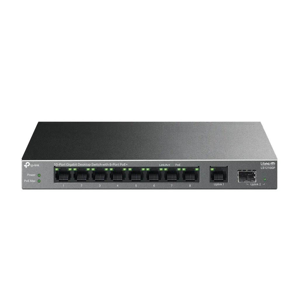 Комутатор мережевий TP-Link LS1210GP