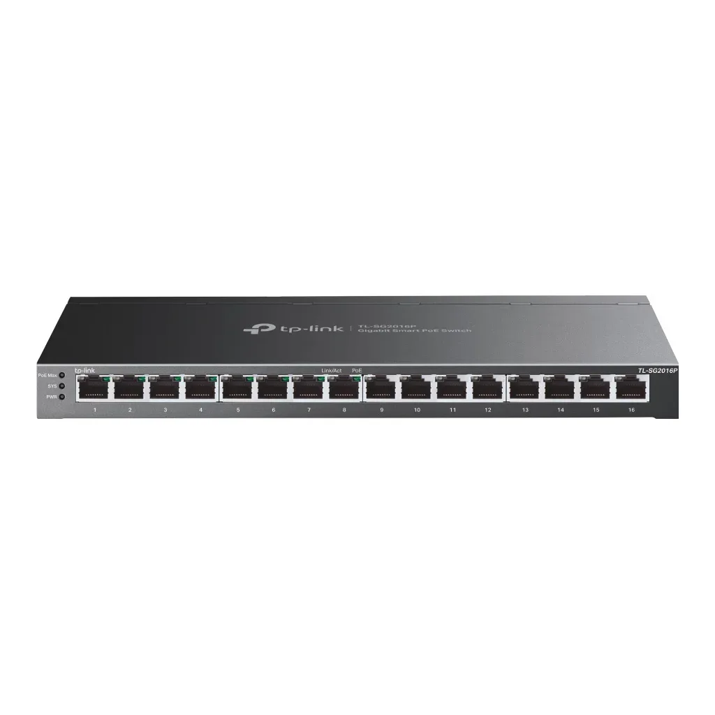 Комутатор мережевий TP-Link SG2016P