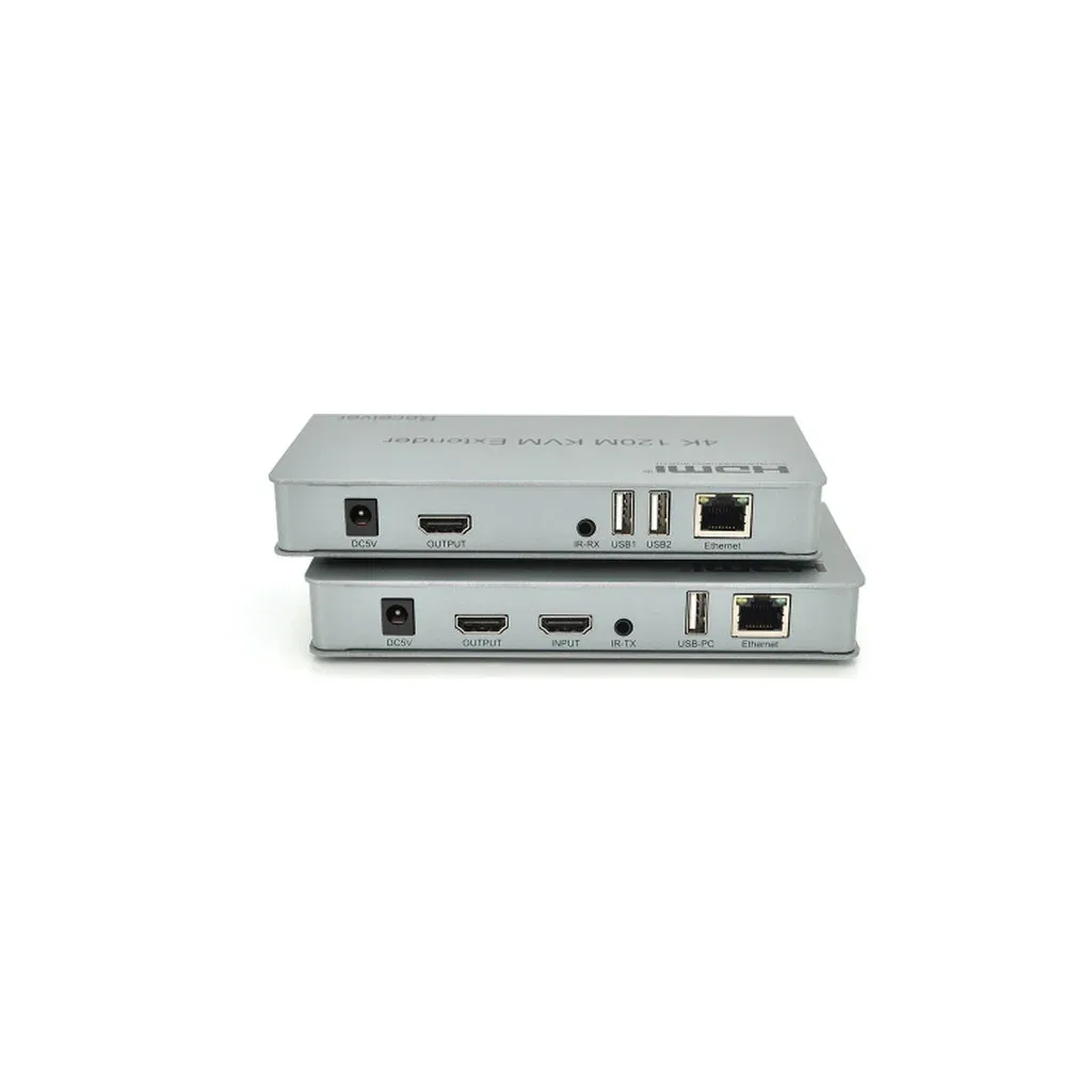 Комутатор KVM Voltronic RX/TX до 120 метрів (YT-SCPE HDM-100m1080Р-USB)