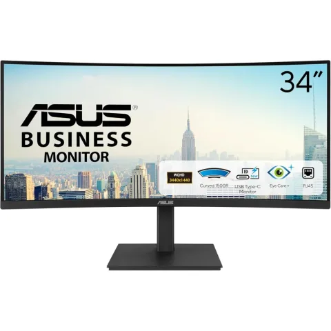Монітор ASUS VA34VCPSR (90LM08JJ-B02170)