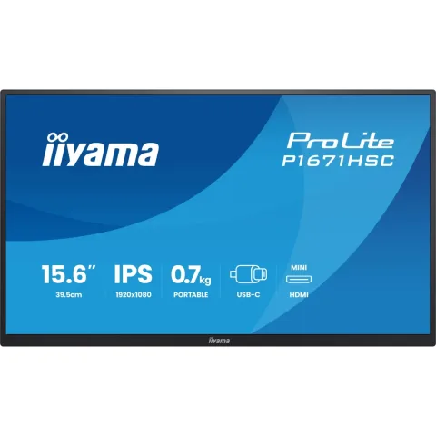 Монітор iiyama P1671HSC-B1