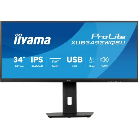 Монітор iiyama XUB3493WQSU-B6