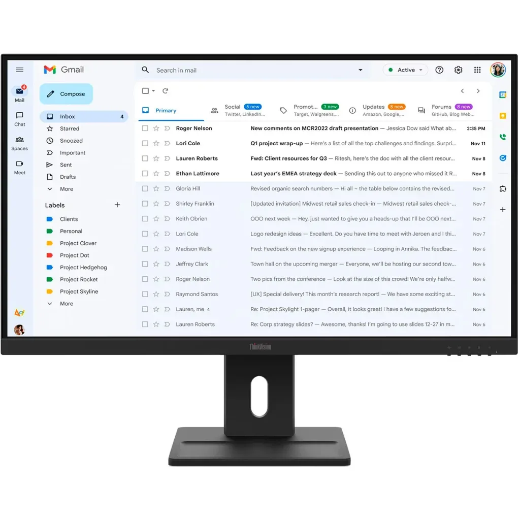 Монітор Lenovo E27-40 (64BCMAT4EU)