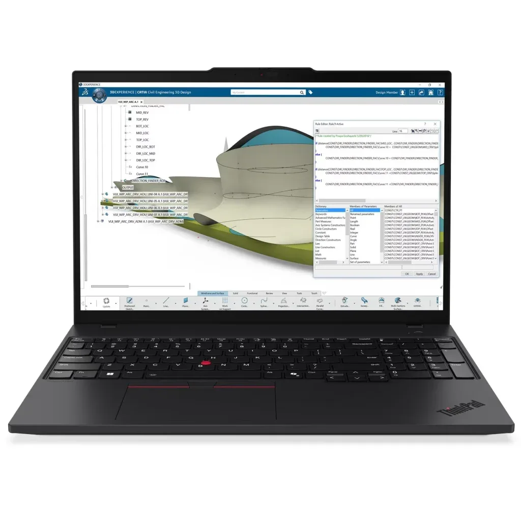 Ноутбук Lenovo ThinkPad P16s G4 (21RX001BRA)