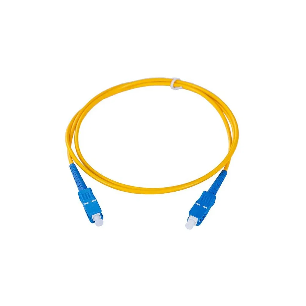 Оптичний патчкорд Cor-X SC/UPC-SC/UPC SingleMode Simplex 1м (OFPC-SC/UPC-SC/UPC-1)