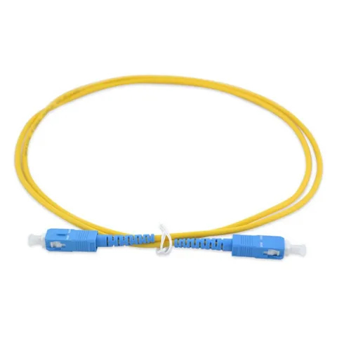 Оптичний патчкорд Cor-X SC/UPC-SC/UPC SingleMode Simplex (LSZH) 1м (OFPC-SC/UPC-SC/UPC-D-1)