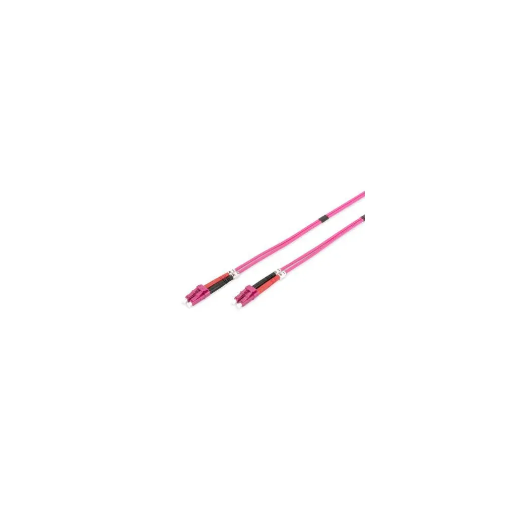 Оптичний патчкорд Digitus LC/UPC-LC/UPC, 50/125, MM, OM4, duplex, 1м (DK-2533-01-4)