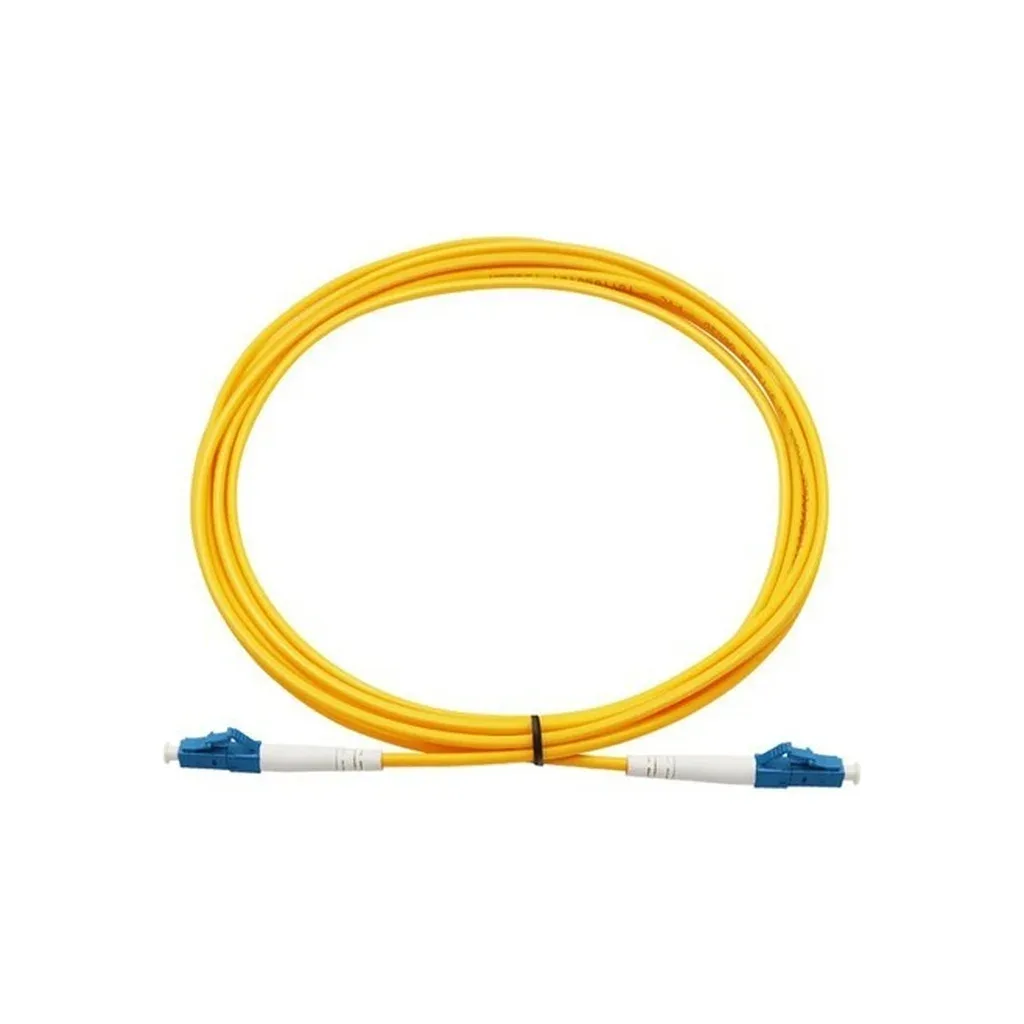 Оптичний патчкорд Eserver LC/UPC-LC/UPC Singlemode, Simplex, 2m (ES-LC-LC/UPC-2-SM-S / ES-LC-LC/UPC-2-SM-S-V)