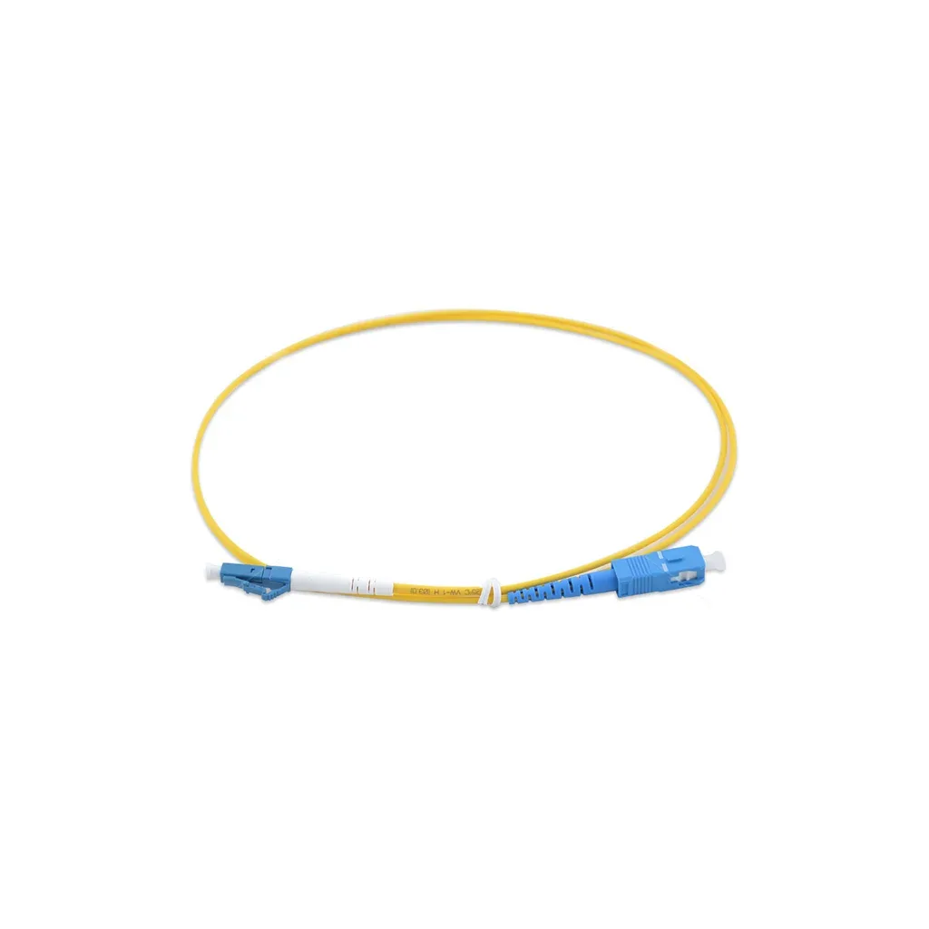 Оптичний патчкорд Eserver SC/UPC-LC/UPC SingleMode, Simplex, 3m (ES-SC-LC/UPC-3-SM-S)