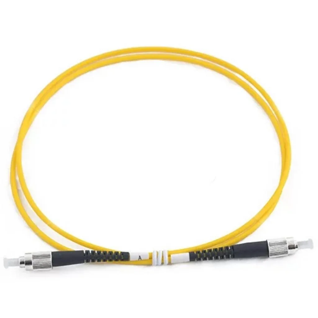 Оптичний патчкорд FC/UPC-FC/UPC SingleMode Simplex 1м. Eserver (ES-FC-FC/UPC-1-SM-S / ES-FC-FC/UPC-1-SM-S-V)