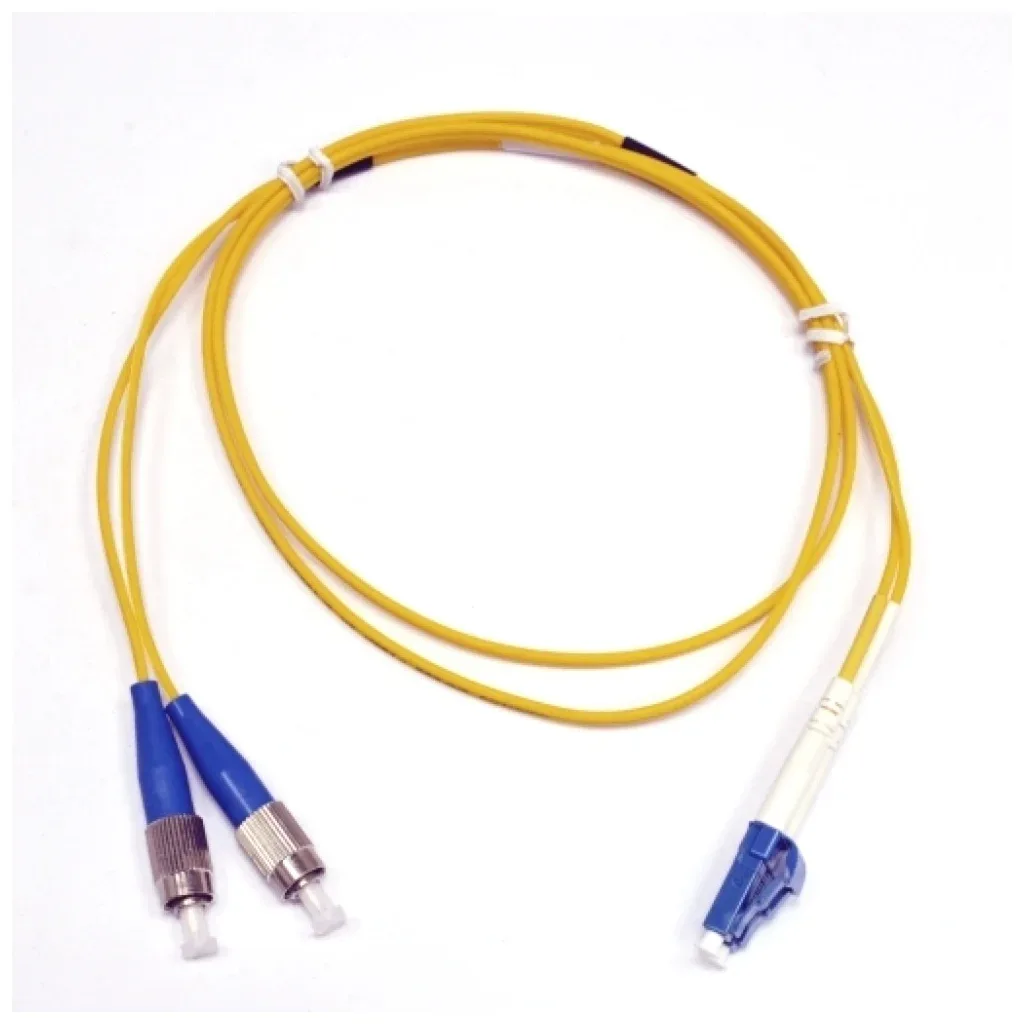 Оптичний патчкорд FC/UPC-LC/UPC Singlemode Duplex 50м Sofetek (UPC-50FCLC(SM)D(FW))