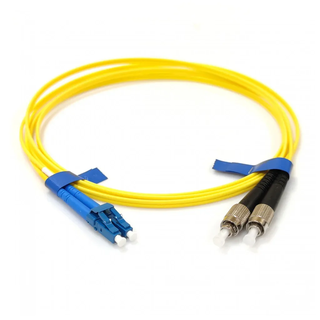 Оптичний патчкорд FC/UPC-LC/UPC Singlemode Duplex Slim 20м CMS (UPC-20FCLC(SM)D(ON)S)