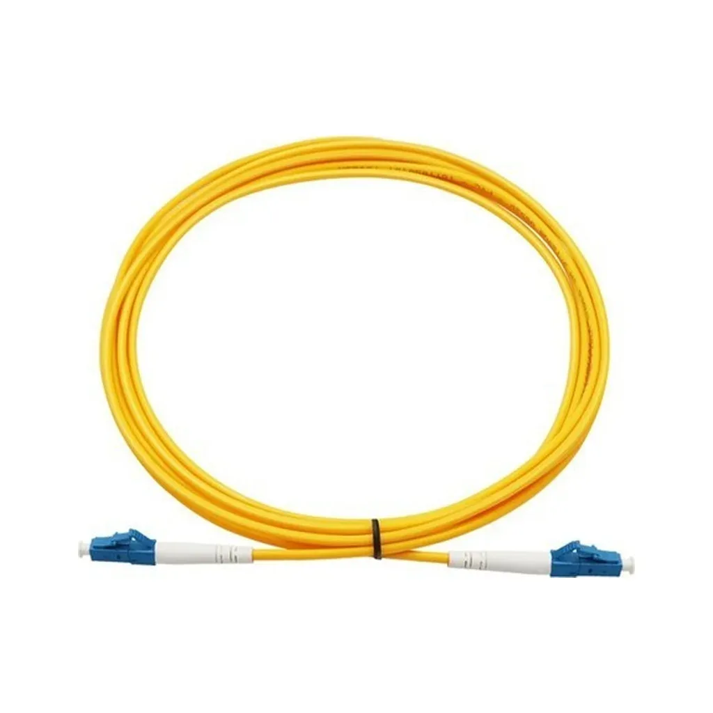 Оптичний патчкорд LC/UPC-LC/UPC Singlemode, Simplex, 10m Eserver (ES-LC-LC/UPC-10-SM-S)