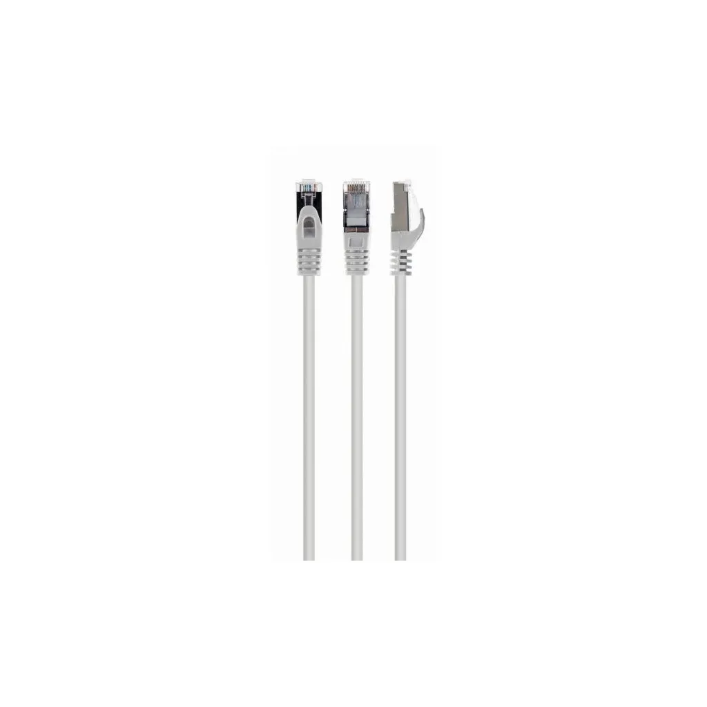 Патч-корд 0.25м S/FTP Cat 6A CU LSZH white Cablexpert (PP6A-LSZHCU-W-0.25M)