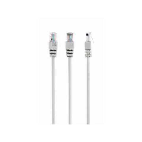 Патч-корд 0.5м, UTP, cat.5e, CCA, grey Cablexpert (PP12-0.5M)