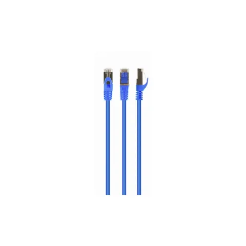 Патч-корд 10м S/FTP Cat 6A CU LSZH blue Cablexpert (PP6A-LSZHCU-B-10M)