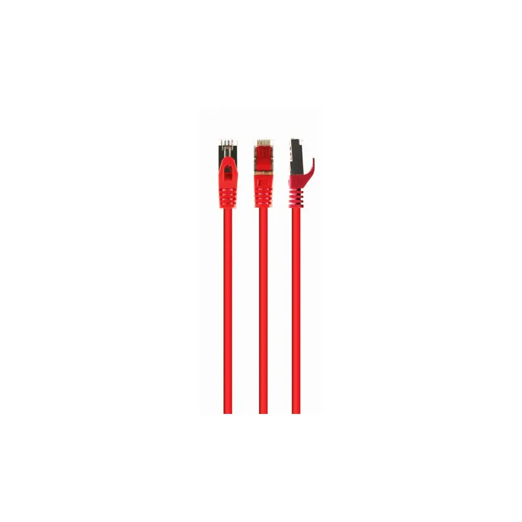 Патч-корд 10м S/FTP Cat 6A CU LSZH red Cablexpert (PP6A-LSZHCU-R-10M)