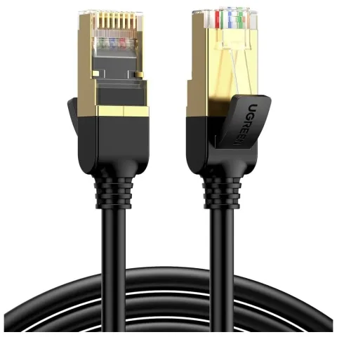 Патч-корд 15m F/FTP cat 7 RJ-45 black Ugreen (U_11274)