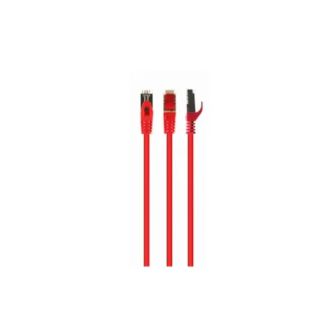 Патч-корд 15м S/FTP Cat 6A CU LSZH red Cablexpert (PP6A-LSZHCU-R-15M)