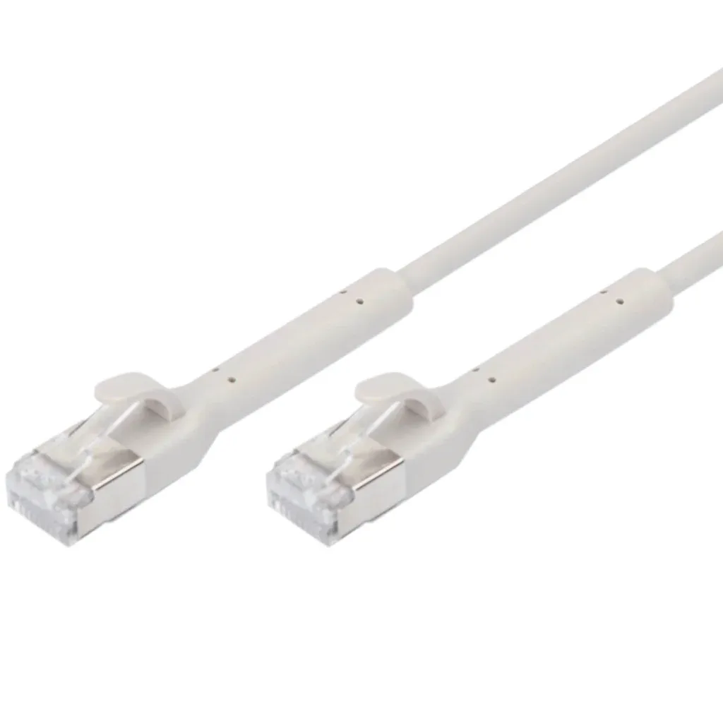 Патч-корд 1.5м, SFTP, cat.6A, AWG 32/7, Cu, TPE-LSZH, гнучкий, grey Digitus (DK-1632-A-015B)