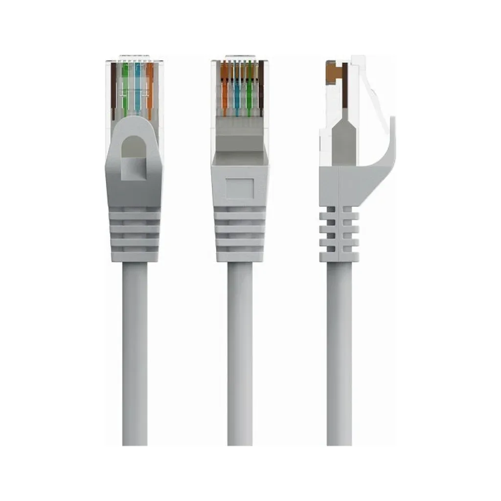 Патч-корд 15м UTP cat 6 CU gray Cablexpert (PP6U-CU-15M)