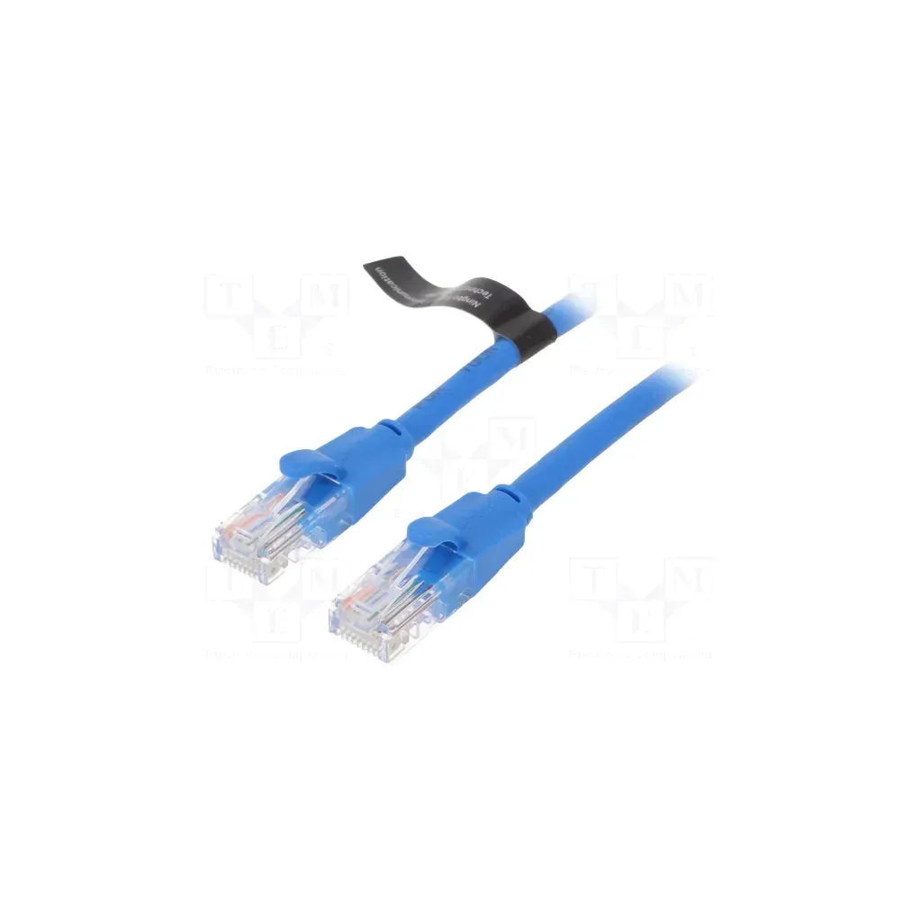 Патч-корд 1m UTP cat 6 RJ-45 blue Vention (IBELF)