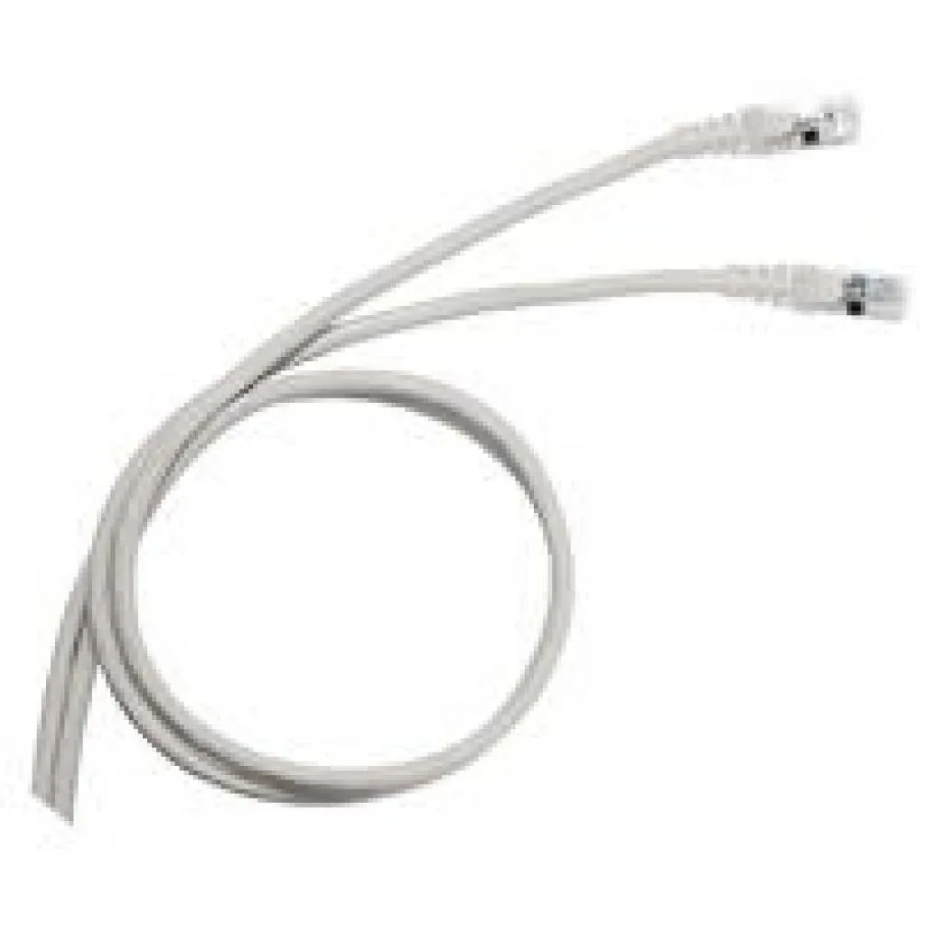 Патч-корд 2.0м, F/UTP, RJ45, cat.5e, ПВХ, grey, LCS2 Legrand (051641)