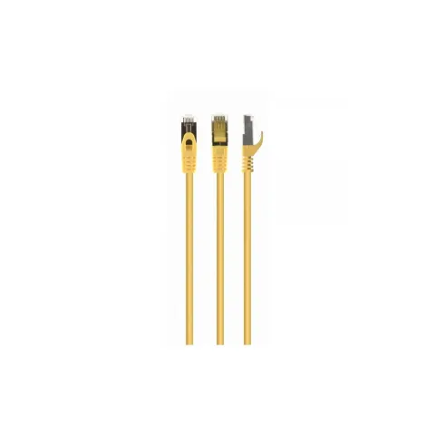 Патч-корд 20м S/FTP Cat 6A CU LSZH yellow Cablexpert (PP6A-LSZHCU-Y-20M)