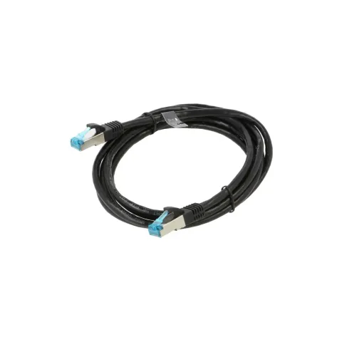 Патч-корд 2m FTP cat 5e RJ-45 black Vention (VAP-B05-B200)