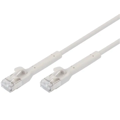 Патч-корд 2м, SFTP, cat.6A, AWG 32/7, Cu, TPE-LSZH, гнучкий, grey Digitus (DK-1632-A-020B)