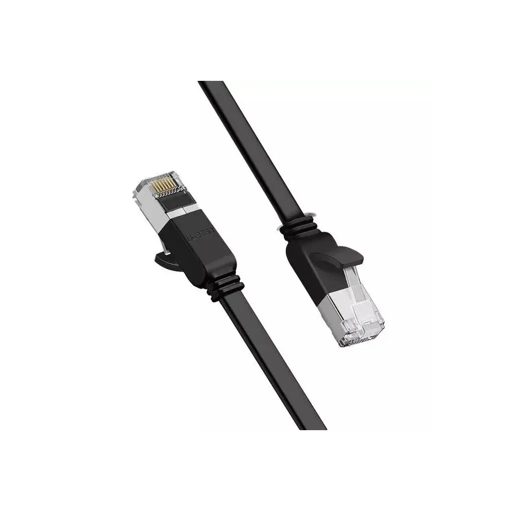 Патч-корд 2m U/UTP cat 6 RJ-45 COPPER black Ugreen (U_50185)