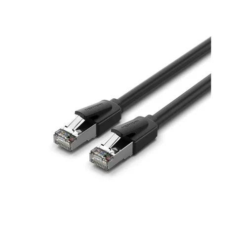 Патч-корд 3m S/FTP cat 8 RJ-45 black Vention (IKKBI)