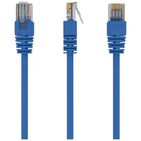Патч-корд 3м UTP cat 5е CCA Cablexpert (PP12-3M/B)