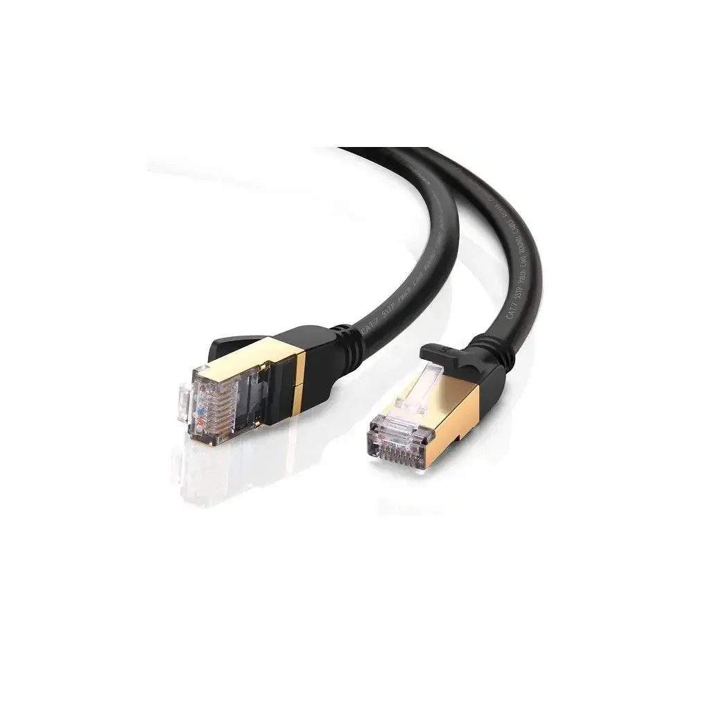 Патч-корд 5m F/FTP cat 7 RJ-45 black Ugreen (U_11271)