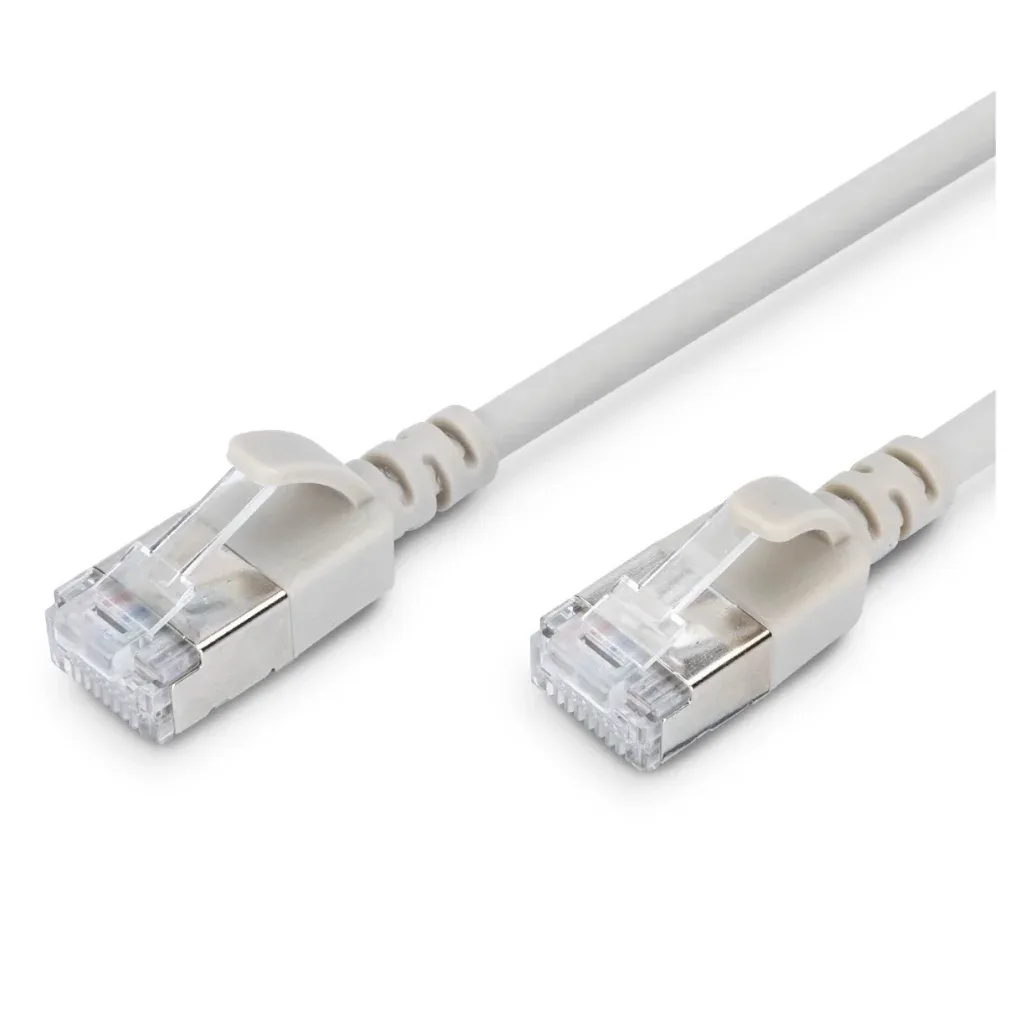 Патч-корд 5м, FTP, cat.6A, Sliim, AWG 32/7, Cu, LSZH, grey Digitus (DK-1632-A-050S)