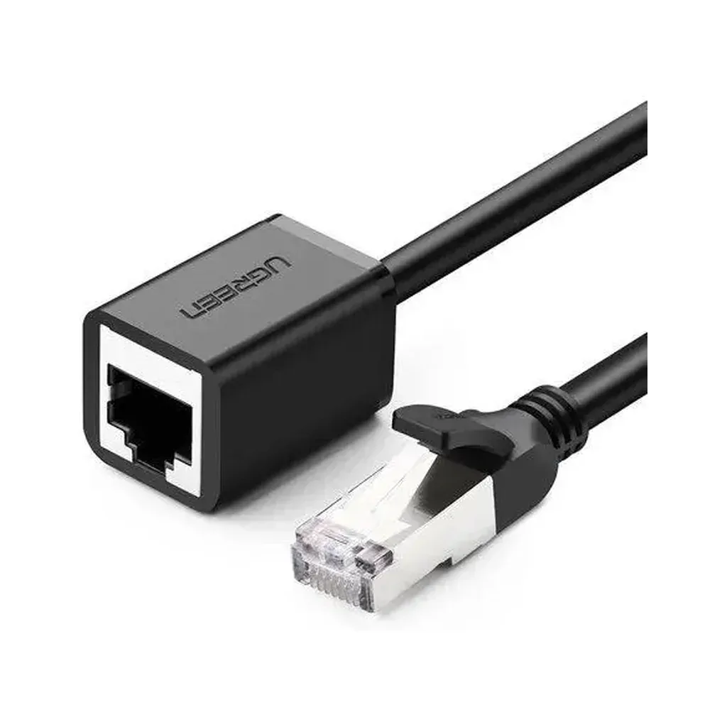 Патч-корд 5m F/UTP cat 6 RJ-45 extension black Ugreen (U_11283)