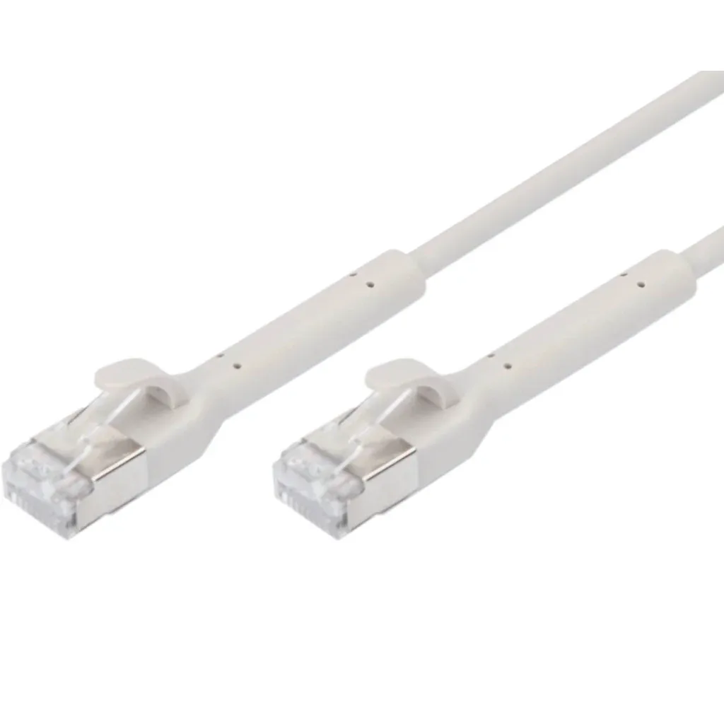 Патч-корд 5м, SFTP, cat.6A, AWG 32/7, Cu, TPE-LSZH, гнучкий, grey Digitus (DK-1632-A-050B)
