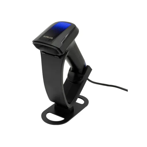 Сканер штрих-коду Sunlux RH21S, 2D, USB, з підставкою (26152)