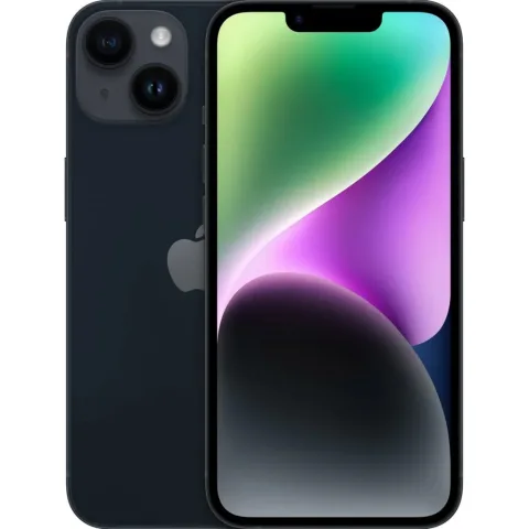 Мобільний телефон Apple iPhone 14 128Gb Midnight eSim (REF A+) BREEZY (2QMPUA3)