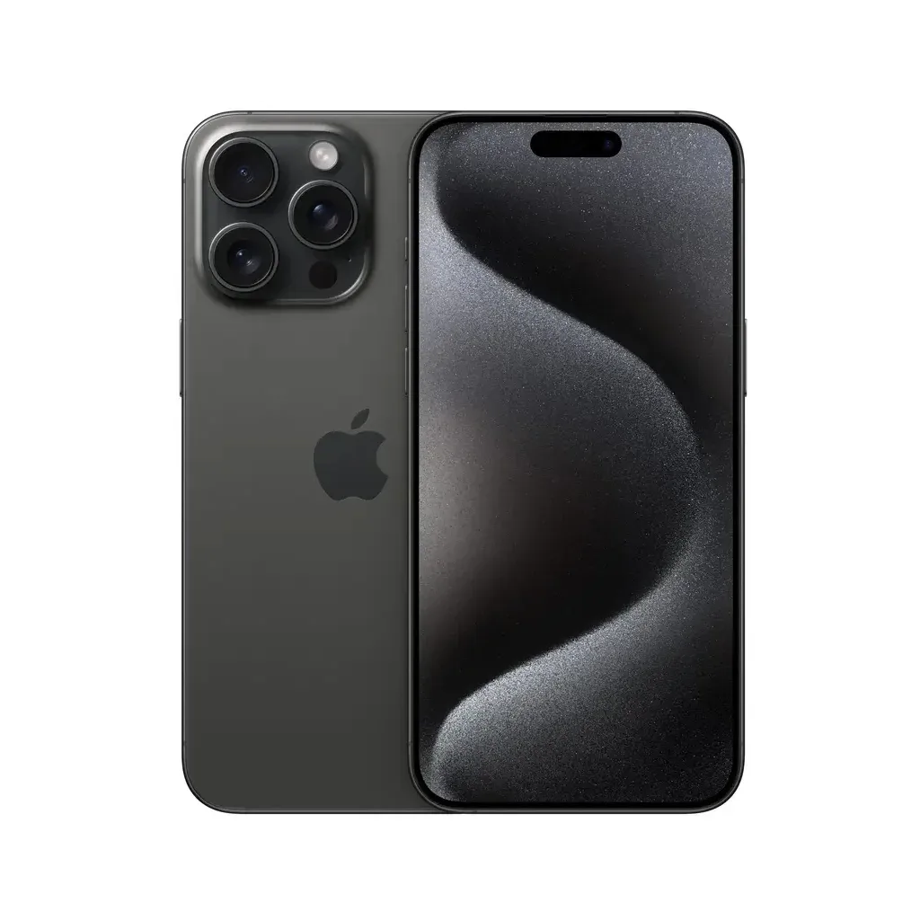Мобільний телефон Apple iPhone 15 Pro Max 256Gb Black Titanium (Grade B) USED (iP15PM25BkT_B)