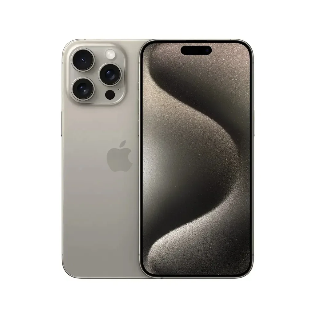 Мобільний телефон Apple iPhone 15 Pro Max 256Gb Natural Titanium (REF A) BREEZY (2AMU793)